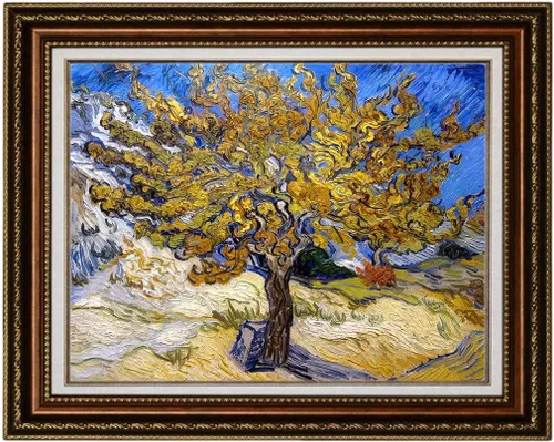Miniatura 7 de ELITEAART- La noche estrellada por Vincent Van Gogh, pintura al óleo, reproducción de pintura al óleo, impresión en lienzo giclée, tamaño marcado