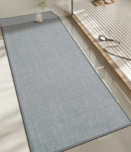 Miniatura 121 de chakme Alfombras de Baño 24x17, Alfombra de Baño Ultra Delgada Antideslizante Pequeña de Secado Rápido Absorbente para Piso de Baño