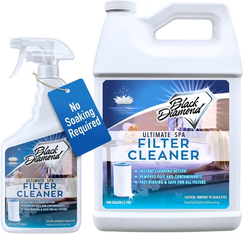 Miniatura 11 de Limpiador de filtros de spa definitivo en aerosol de acción rápida. Limpieza instantánea para filtros de bañera de hidromasaje y piscina sin dejar