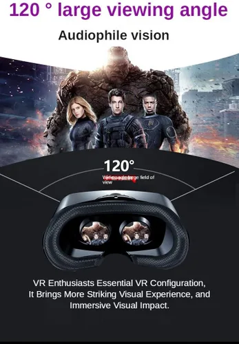 Miniatura 6 de 5 ~ 7 pulgadas VRG Pro 3D VR Gafas de realidad virtual pantalla completa Visual Gran Angular VR Gafas Caja para 5 a 7 pulgadas Smartphone Gafas