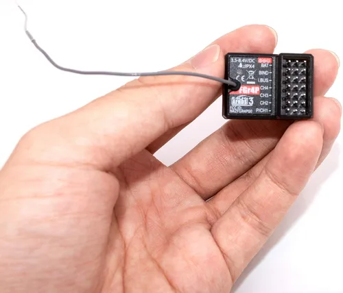 Miniatura 3 de GoolRC Receptor Flysky FGr4P, 2.4GHz 4CH AFHDS 3 Receptor de control remoto PWM/PPM/I.Bus/S.Bus salida compatible con Flysky Noble NB4+ NB4 Pro+