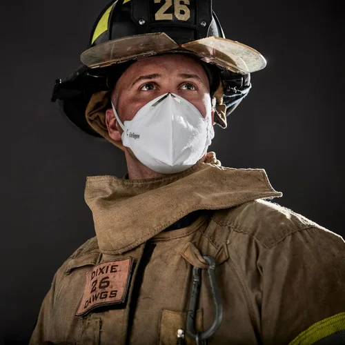 Miniatura 8 de Dräger Máscara respiradora X-plore 1750 C N95 fabricada en los Estados Unidos 20 respiradores aprobados por NIOSH, ajuste universal