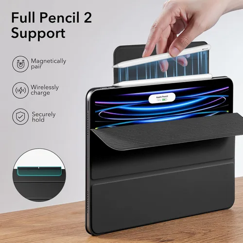 Miniatura 4 de ESR Funda para iPad Pro de 11 pulgadas, iPad Pro 11 Funda Folio (2022/2021/2020, 4ª/3ª/2ª generación), conexión magnética conveniente, soporte de 2