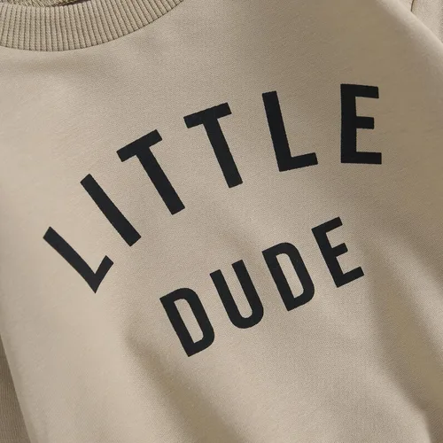 Miniatura 5 de Conjunto de ropa de 2 piezas para bebés y niños pequeños para otoño e invierno
