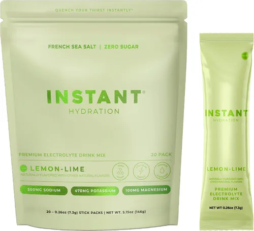 Miniatura 18 de Instant Hydration Shawn Johnson - Paquetes de electrolitos en polvo sin azúcar, mezcla de bebida electrolítica de limonada de cereza y artículos