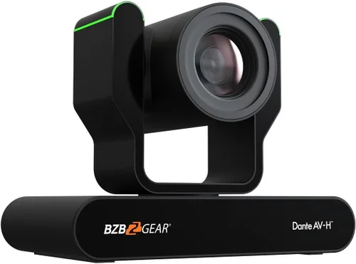 Miniatura 12 de 20X 1080P FHD Seguimiento automático HDMI/3G-SDI/USB 2.0/USB 3.0 Dante AV-H Transmisión en vivo PTZ Cámara con luces de recuento (negro)