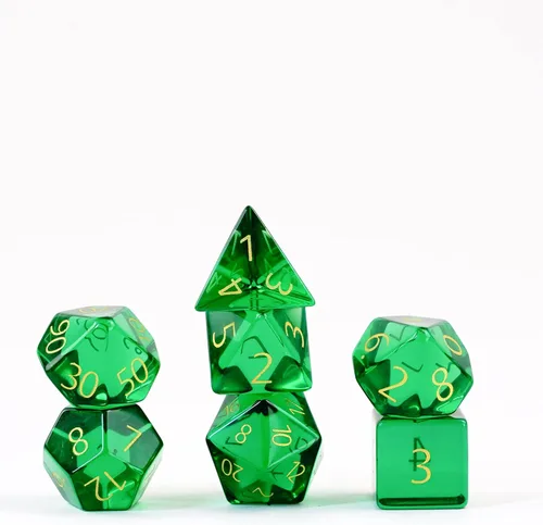 Miniatura 7 de FanRoll - Juego de dados DND de 0.630 in con piedra natal de polietileno: Granate de enero grabado, dados de juego de rol para Calabozos y Dragones