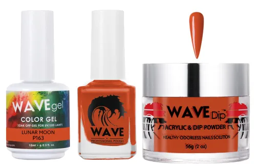 Miniatura 107 de WAVEGEL - Juego de gel de remojo, laca de uñas y polvo acrílico a juego - Colección Simplicity - #P109 Blizzard