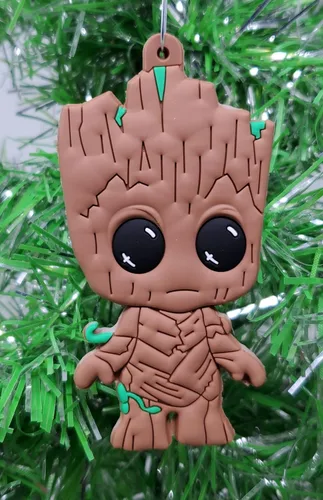 Miniatura 2 de Adorno de árbol de groot de superhéroe