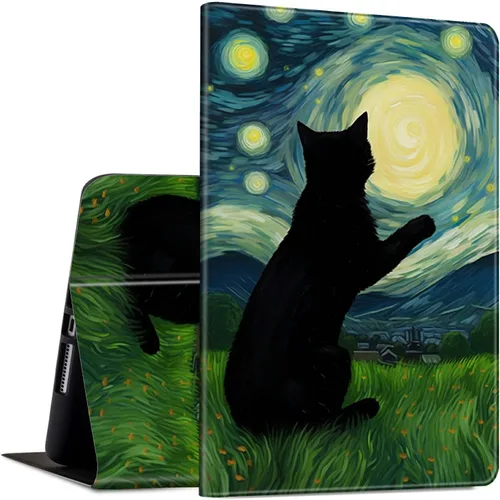 Miniatura 23 de Funda para Kindle de 6 pulgadas (11.ª generación, versión 2024/2022) delgada de piel sintética, ajustable, multiángulo, Smart Shell con función