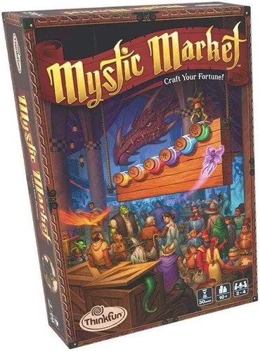 Miniatura 6 de ThinkFun Mystic Market Strategy - Juego de cartas para 2-4 jugadores, edades +10, un emocionante juego rápido, perfecto tanto para familias como