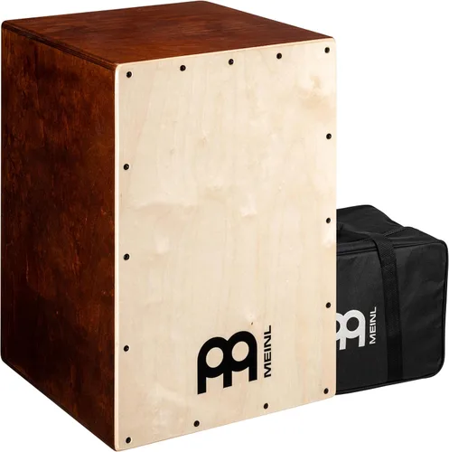 Miniatura 18 de Caja Cajón Snare Drum con Bolsa Bundle Para Música Acústica — FABRICADO EN EUROPA — Madera de Abedul Báltico, Toca con Tus Manos, Tamaño Completo