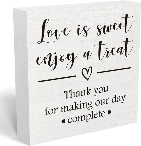 Miniatura 24 de mmiishe Letrero de madera inspirador decorativo motivacional con texto en inglés «Be Curious Not Judgmental», caja de madera para el hogar