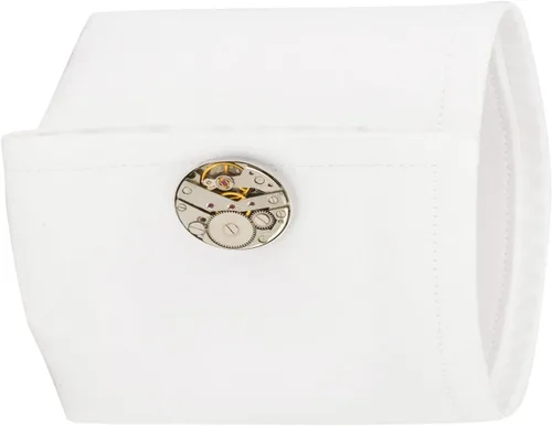 Miniatura 2 de Knighthood Gemelos de acero inoxidable para hombre, diseño de machanismo, gemelos de plata para camisa de negocios, regalos de boda con caja