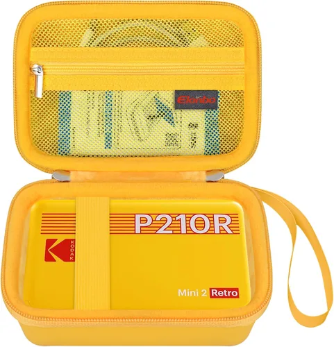 Miniatura 9 de Elonbo Funda de transporte para impresora fotográfica portátil KODAK Mini 2 Retro 4PASS, cámara digital de impresión instantánea a color mini, bolsa