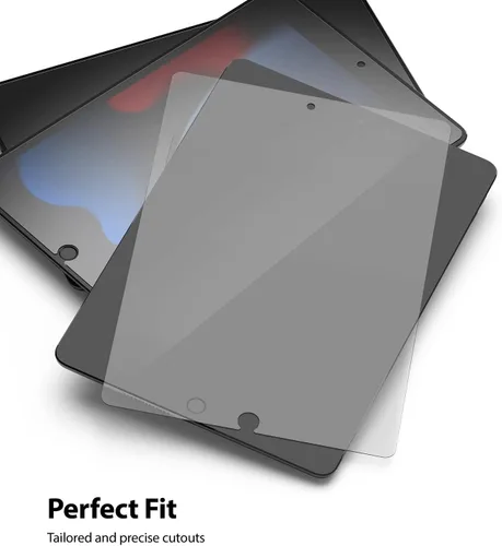 Miniatura 3 de Ringke Protector de pantalla de vidrio templado compatible con iPad de 9ª generación (2021), iPad de 8ª generación (2020), iPad de 7ª