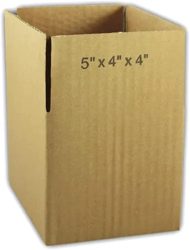 Miniatura 2 de EcoSwift - 200 cajas de embalaje de cartón corrugado de 5 x 4 x 4 pulgadas