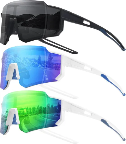 Miniatura 32 de STORYCOAST Lentes de sol deportivos polarizados para hombres y mujeres, para conducir, pesca, ciclismo, bicicleta de montaña, protección UV400