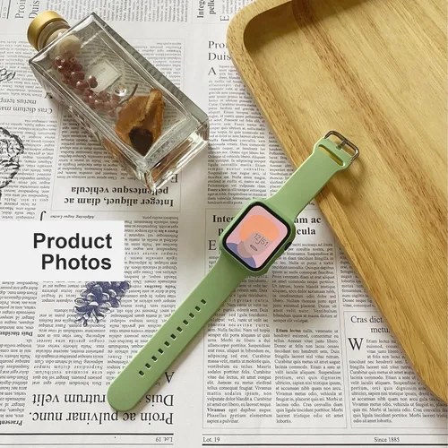 Miniatura 2 de Correa Deportiva de Silicona y Estuche con Protector de Pantalla para Apple Watch Series 11, Series 10, Series 9, Series 8, Series 7, Series 6 SE
