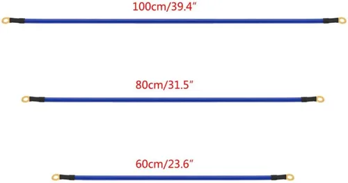 Miniatura 5 de Cable de tierra universal para automóvil, 5 unidades, cable de tierra de PVC universal para automóvil, accesorio de cable de tierra
