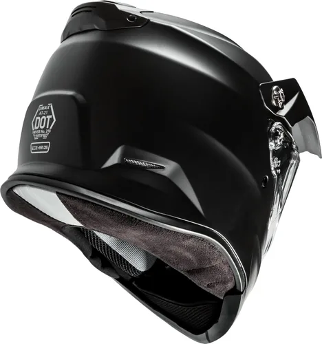 Miniatura 3 de Casco de aventura Gmax AT-21 Negro Mate negro