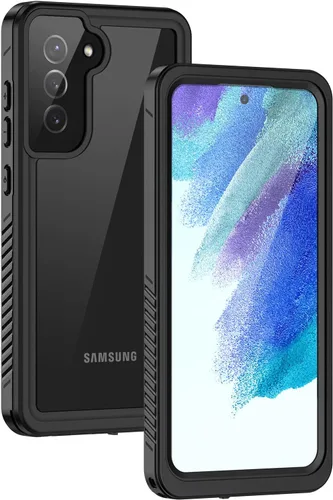 Miniatura 14 de Lanhiem Funda para Samsung Galaxy S24 FE, IP68 impermeable a prueba de polvo con protector de pantalla integrado, funda protectora de cuerpo Negro