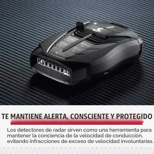 Miniatura 2 de Detector de Radar Láser Cobra RAD 480i – Detección de Largo Alcance, Bluetooth, Compatible con Apple CarPlay y Android Auto, Detección Delantera