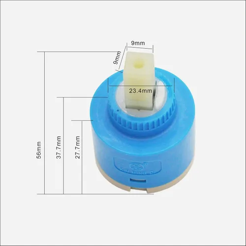 Miniatura 4 de Cartucho de cerámica de bajo par de 1.378 in de diámetro sin distribuidor, repuesto para grifo de ducha de lavabo de cocina de una sola manija parte