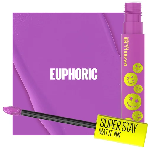 Miniatura 3 de Maybelline Super Stay Matte Ink Liquid Lip Color, colección de labiales Moodmakers, larga duración, maquillaje de labios a prueba de transferencia