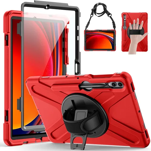 Miniatura 24 de Gerutek Funda para Samsung Galaxy Tab S6 Lite de 10.4 pulgadas 2024/2022/2020, funda protectora de cuerpo completo con protector de pantalla