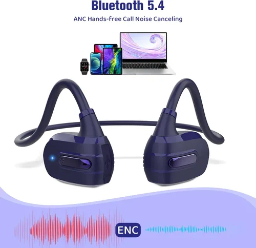 Miniatura 5 de BANIGIPA Auriculares para niños, audífonos de oreja abierta, cómodos para adolescentes, niños y niñas, auriculares inalámbricos Bluetooth 5.4