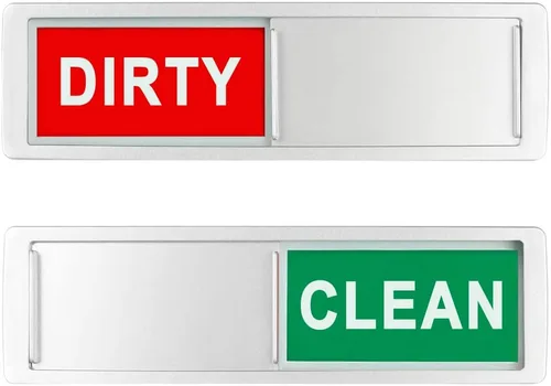 Miniatura 9 de Clean Dirty - Letrero magnético para lavavajillas mejorado súper fuerte, indicador magnético antiarañazos con respaldo autoadhesivo para todos