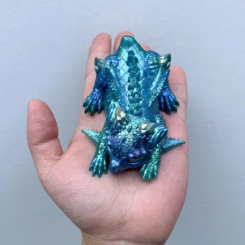 Miniatura 6 de Crystal Dragon Baby - Molde de silicona de resina epoxi 3D para manualidades de azúcar de fondant, decoración de pasteles, arcilla polimérica, yeso