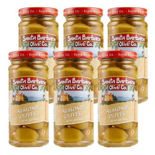 Miniatura 15 de Aceitunas Rellenas de Queso Feta Santa Barbara 10 oz, Paquete de 2