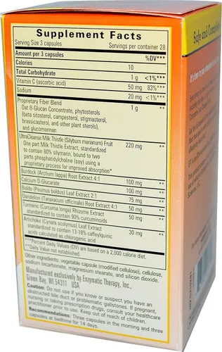 Miniatura 2 de Enzymatic Therapy Complete Liver Cleanse 84 cápsulas vegetales (paquete de 2)