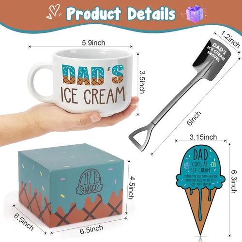 Miniatura 4 de YEUYUQIU Regalos de Navidad para Papá de Hija Hijo Esposa - Regalos Ideales de Navidad Día del Padre Cumpleaños para Papá Padre Suegro Nuevos Papás