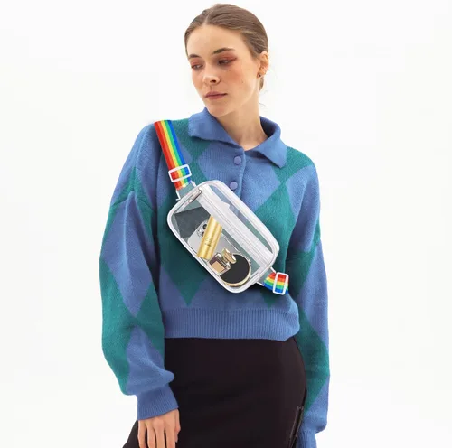 Miniatura 191 de Riñonera cruzada para mujeres y hombres, bolsa para cinturón para senderismo con correa ajustable, riñonera para correr, entrenamiento, deportes