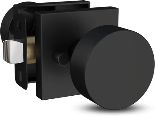 Miniatura 31 de Mega Handles SUANA - Pomo de puerta de privacidad para pasillo, armario y baño, perillas de puerta reversibles de diseño resistente, se adapta a