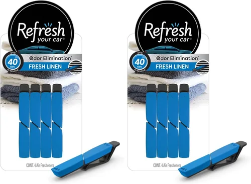 Miniatura 10 de ¡Refresca tu auto con él! 5 ambientadores de doble fragancia: cítrico y verano de la marca Refresh Your Car, ropa fresca lavada