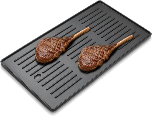 SafBbcue Piezas de recambio mate de la plancha del hierro fundido para Charbroil infrarrojo comercial 463242715 463242716 463234413 463234614