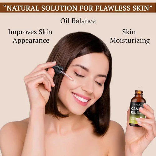 Miniatura 5 de Aceite de ricino orgánico prensado en frío certificado por la USDA, suero de crecimiento de pestañas y cabello, sin hexano, acondiciona y estimula
