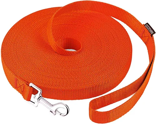 Miniatura 23 de AMAGOOD Correa larga para perro para entrenamiento de perros de 15, 20, 30, 50 y 100 pies de largo, para entrenamiento de perros medianos y Azul
