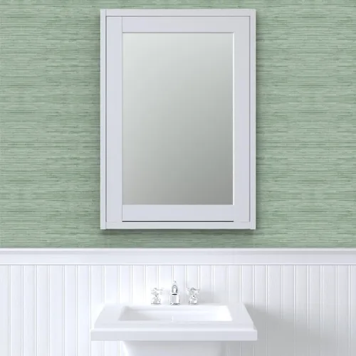 Miniatura 9 de Papel tapiz autoadhesivo para despegar y pegar, papel tapiz de imitación verde salvia suave con textura de aspecto costero extraíble Spoonflower
