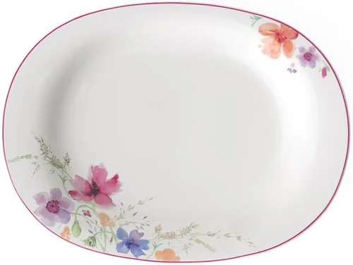 Miniatura 6 de Villeroy & Boch Mariefleur - Plato de ensalada básico: 8.25 pulgadas, porcelana premium, blanco/multicolor