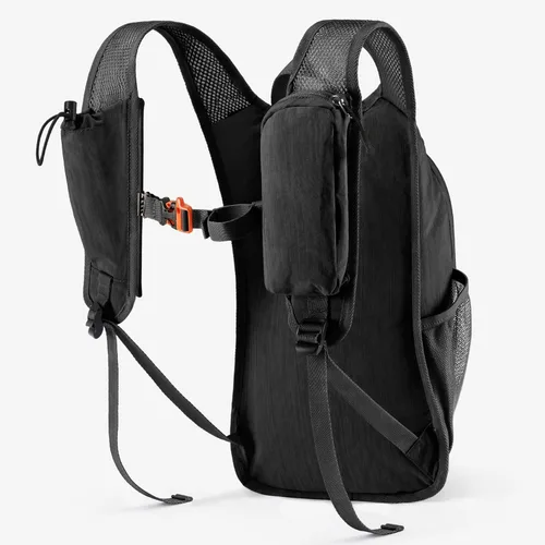 Miniatura 2 de Uselike 10L Mochila pequeña de senderismo para viajes, mochila de día plegable, ligera y compacta para mujeres y hombres, Negro, Pequeño, Compacto