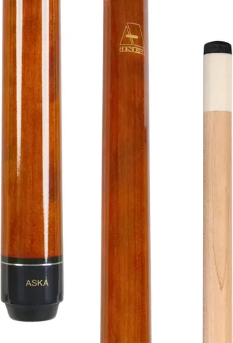 Miniatura 7 de ASKA Short Kids Cue Stick, Canadian Hard Rock Maple, 13mm Hard Tip