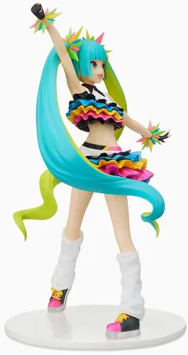 Miniatura 4 de SEGA - FIGURIZM - Hatsune Miku - Project Diva MEGA39's - Hatsune Miku - Estatua Catch The Wave, 9.8 Pulgadas