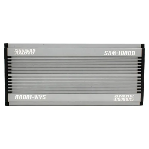 Miniatura 2 de Sundown Audio SAM-1000D Monoblock 1000W RMS Altavoces Amplificador