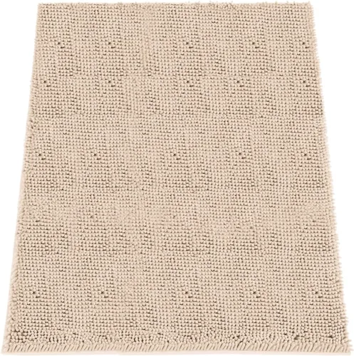 Miniatura 15 de Alfombra absorbente para perros para patas sucias, 120" x 36" alfombras de chenilla para interiores para la entrada, alfombra antideslizante lavable