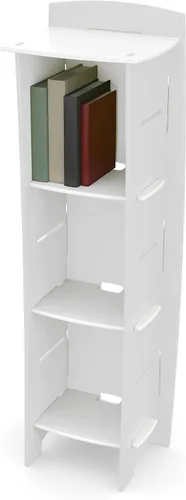 Miniatura 6 de Legaré Furniture Estantería de 3 niveles para muebles infantiles, organizador de almacenamiento con estantes ajustables para dormitorio de niños